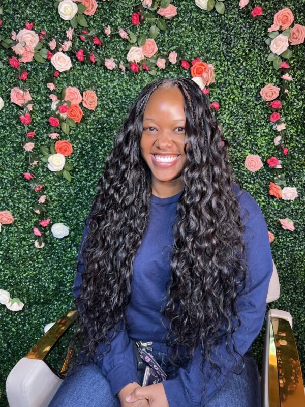 Raw Indian hair Wavy/Curly 18” 50g - Image 2
