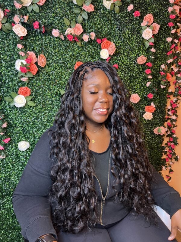 Raw Indian hair Wavy/Curly 18” 50g - Image 3