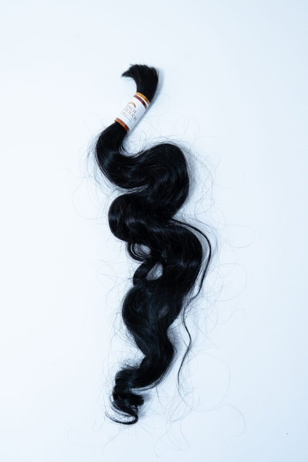 Raw Indian hair 18” loose wave 50g